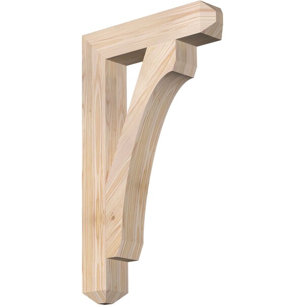 Ekena Millwork Legacy Craftsman Smooth Bracket, Douglas Fir, 3 1/2"W x 18"D x 30"H BKT04X18X30LEC04SDF - main